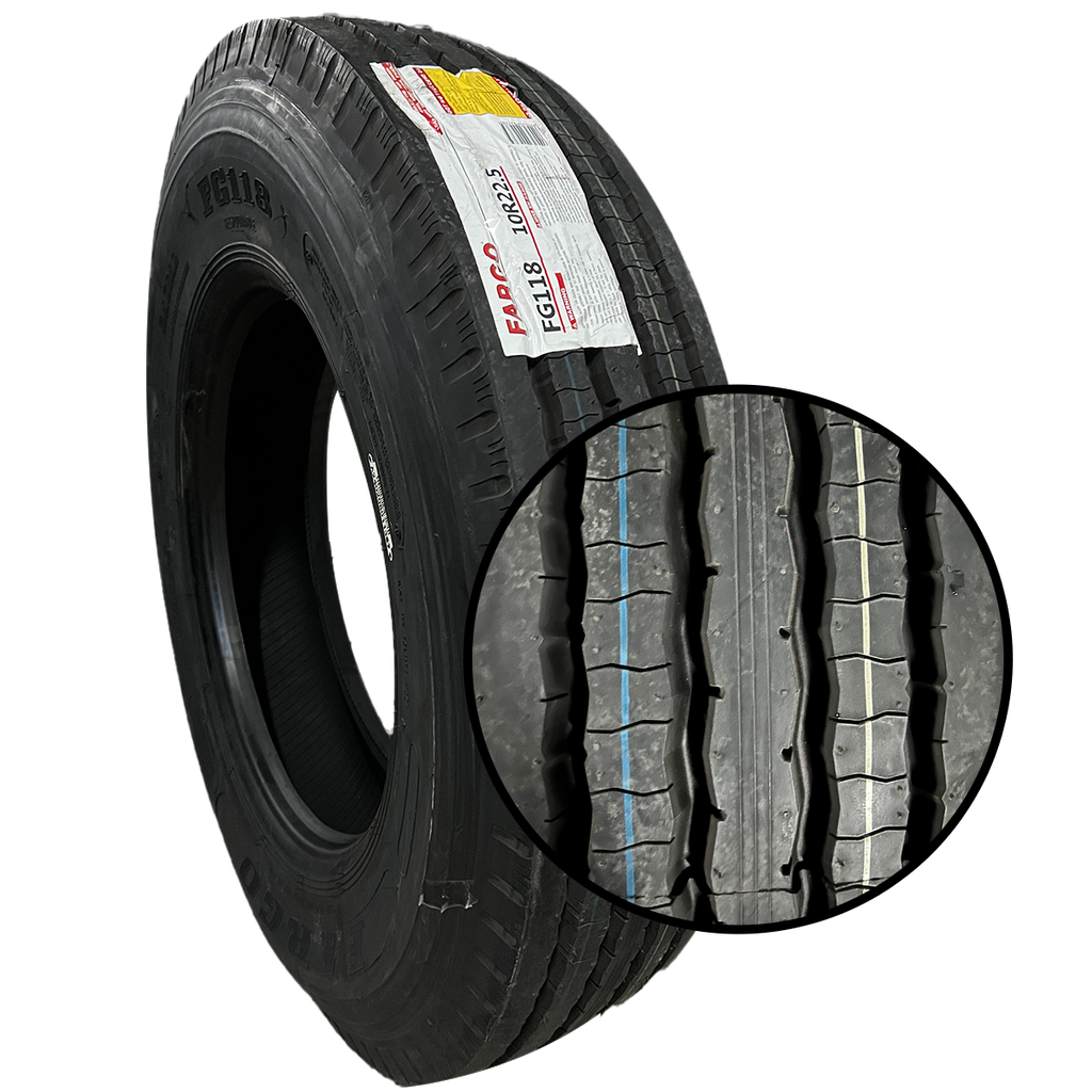 LLANTA NUEVA 10R22.5 16PR FG118  FARGO