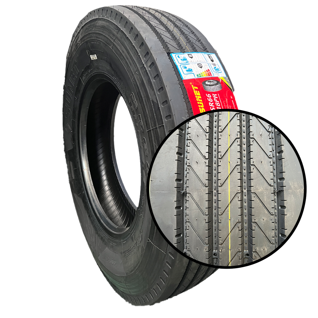 LLANTA NUEVA 11R22.5 18PR  SR66  SUNET